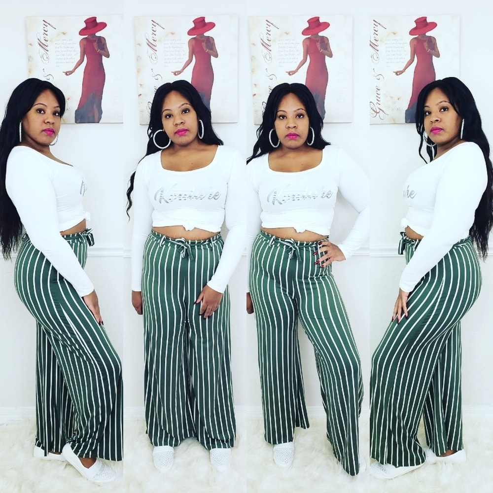 Green Kouture pants